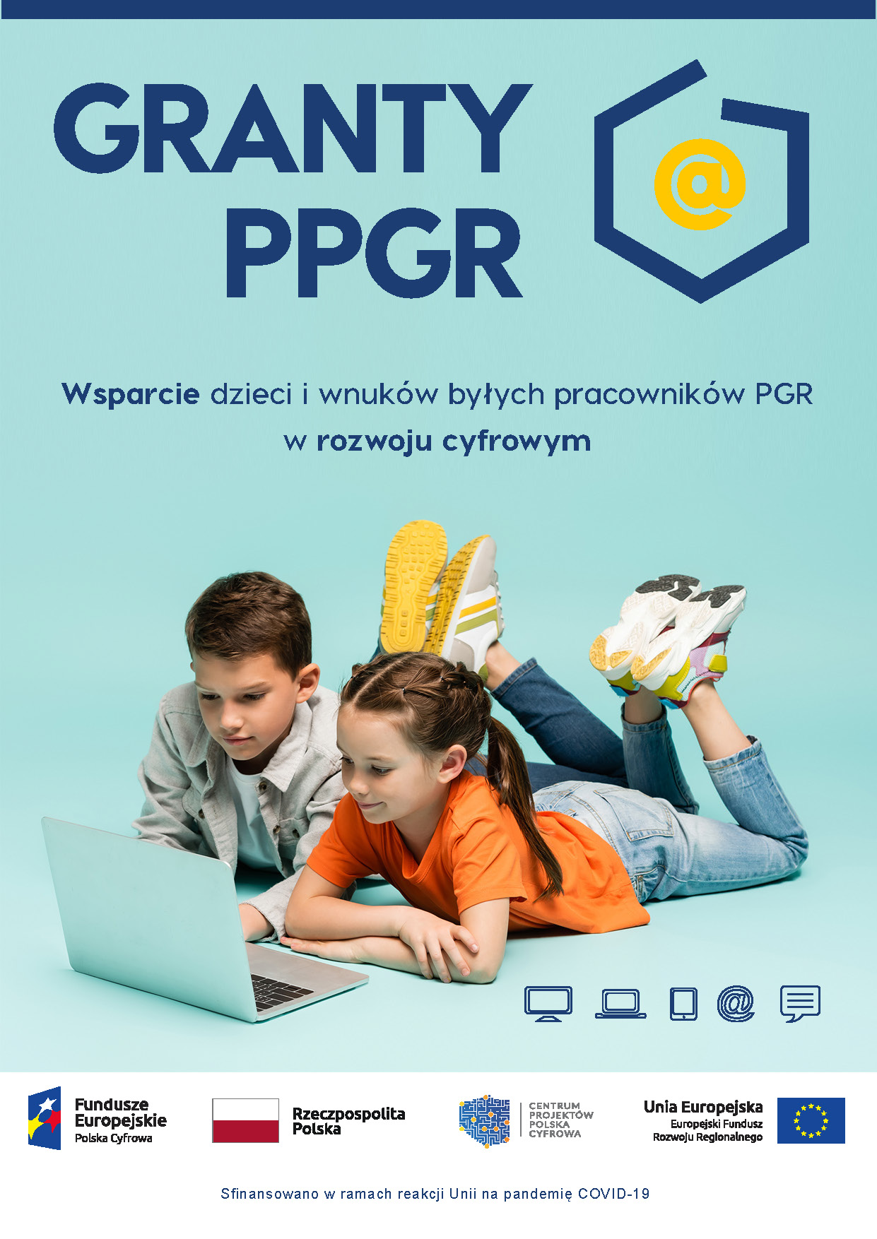 „Granty PPGR- wsparcie dzieci i wnuków byłych pracowników PGR w rozwoju cyfrowym”